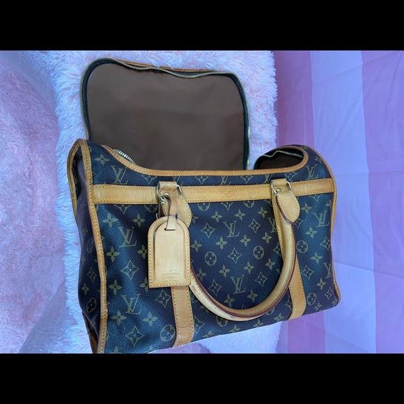Authentic Louis Vuitton Monogram Pet Carrier 40 - Picture 7 of 11